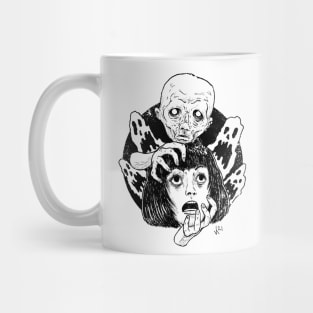 Head Haunter Inktober version (Black Print) Mug